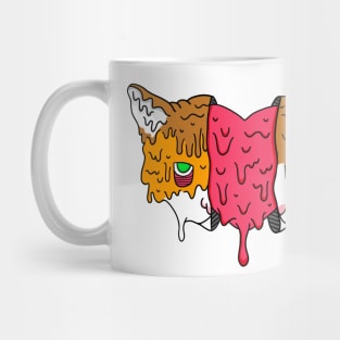 Grime Heart Cat Mug